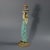 Victorian George Jones Majolica Egyptian Figural Candlestick For Sale - Image 3 of 12