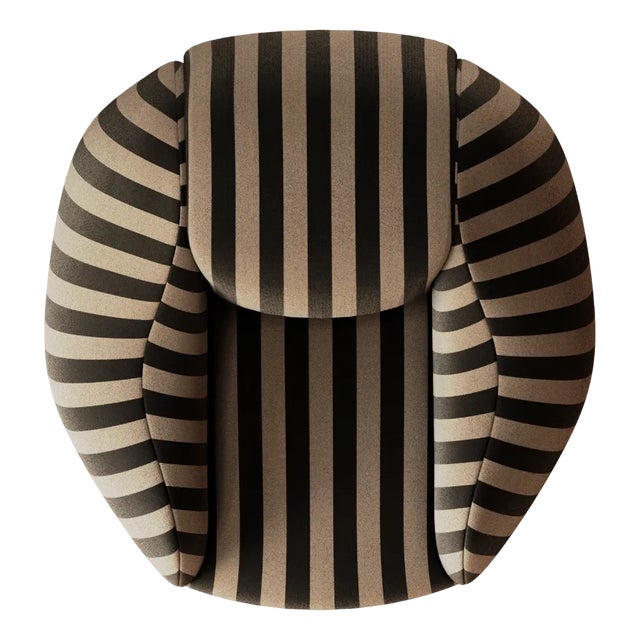 Gaya Armchair in Light Blue Velvet from Hommés Studio For Sale