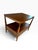 Wood Broyhill Saga Collection 1960’s - Restored Vintage Mid-Century Modern Walnut Two-Tier Broyhill Saga End Table With Drawer & Original Hardware - Rare For Sale - Image 7 of 12