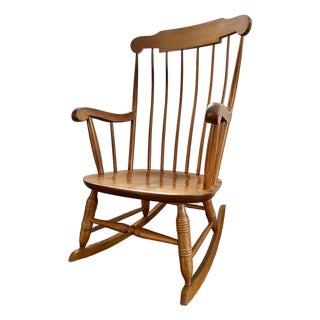 Vintage Nichols & Stone Classic Rocking Chair For Sale