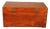 Camphor Wood Marine Chest with Double Locks and Camphor Wood Top, 19th Century For Sale