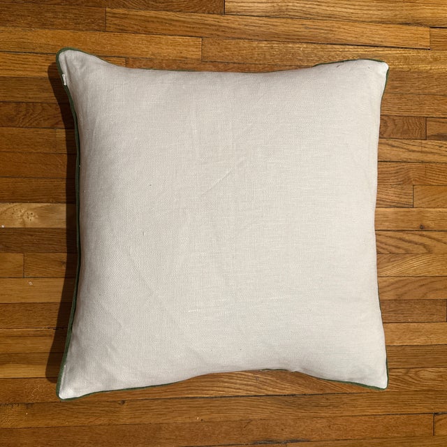 Modern Handcrafted Decorative Pillow Cover For Sale - Image 3 of 6