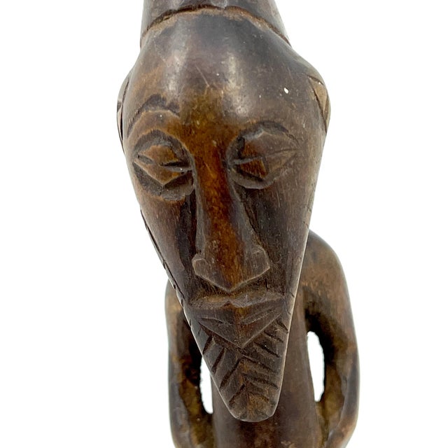 Early 20th Century Songye Miniature Figure on Custom Base For Sale In Denver - Image 6 of 6