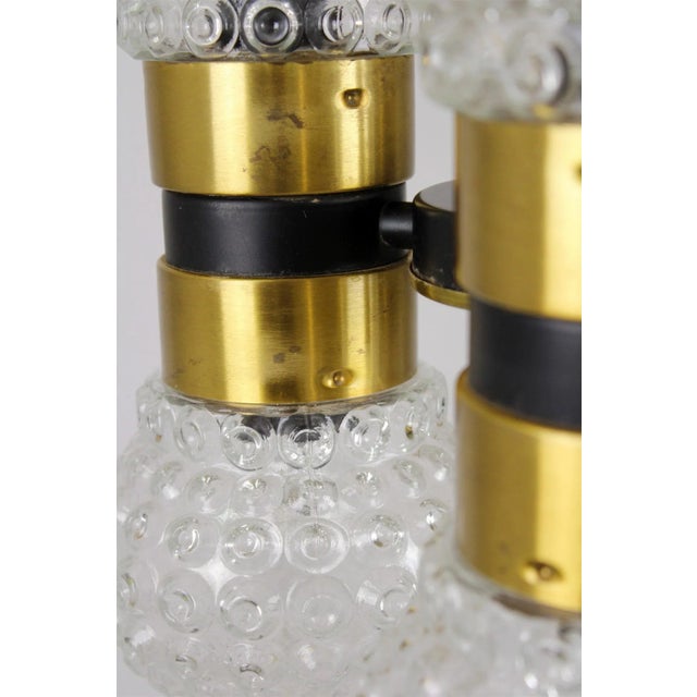 Metal Mid-Century Modern Pendant Lamp from Napako, 1970s For Sale - Image 7 of 17