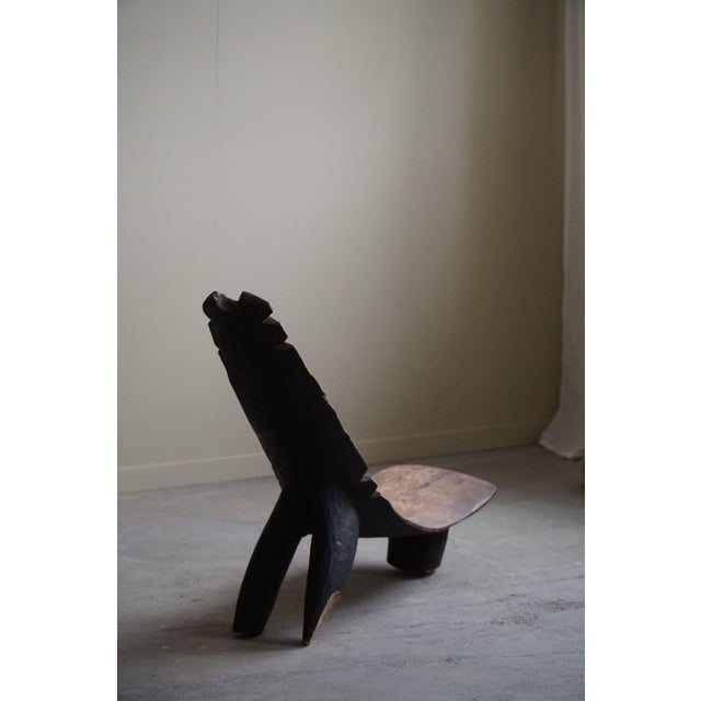 West African Tribal Lobi Chair, Burkina Faso, 1940s For Sale - Image 12 of 17