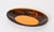Brown Mid-Century Italian Oval Centerpiece in Acrylic Glass with Tortoiseshell Effect by Christian Dior, 1970s For Sale - Image 8 of 15