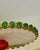 Contemporary 12 Carat Natural Emerald & 1 Carat Diamond Tennis Bracelet 14 Kt Yellow Gold For Sale - Image 3 of 18