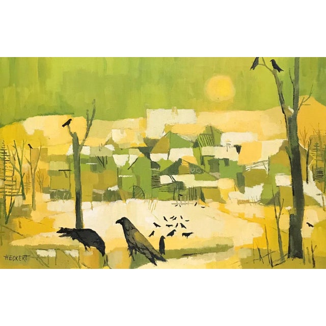 Hans Eckert, Attachment, Oil on Canvas For Sale - Image 11 of 11