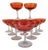 Crystal Champagne Glasses, Set of 12 For Sale