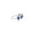 Not Yet Made - Made To Order Classic Estate Sapphire Diamond Ring in 14k White Gold Ring Size 6.5 For Sale - Image 5 of 11