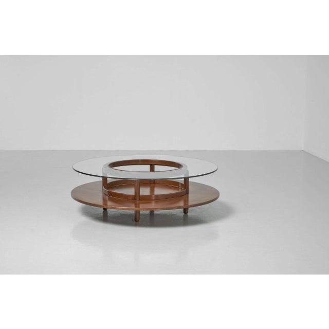 Vintage Coffee Table by Gianfranco Frattini for Cassina, 1960 For Sale - Image 3 of 16