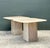 Tan Vintage Italian Travertine Side Tables - A Pair For Sale - Image 8 of 12