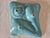 MCM Atomic Ufo Stingray Turquoise Ceramic Ashtray For Sale - Image 4 of 5