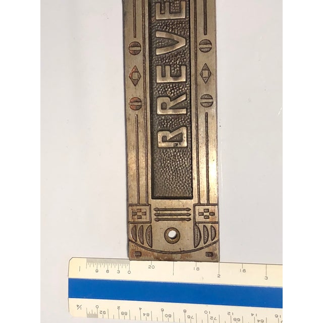 Magical vintage mail slot. Whether you take it to mean a musical note or ‘keep it short’, I feel only good news will pass...