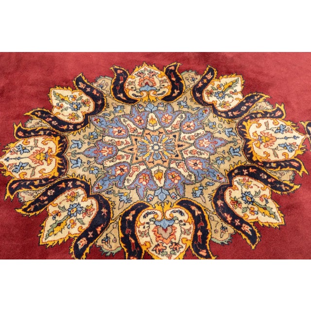 Vintage Turkish Wool Rug 7'8'' X 11'4'' For Sale - Image 12 of 12