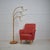 Brown Vintage Modern Scandinavian Swedish Floor Lamp with Three Light Sources, 1940s For Sale - Image 8 of 9
