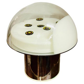 Table Lamp with Murrine by Angelo Brotto, 1970s For Sale