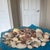 Coastal Noah’s Ark Coastal Centerpiece: Woven Boat Basket Overfilled With Sea Shells For Sale - Image 3 of 11