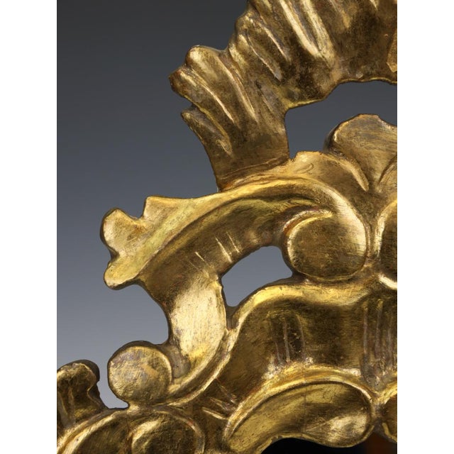 Rococo French Giltwood Wall Mirror, 1870 For Sale - Image 9 of 13