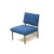 Vintage Blue Armchairs, 1970s For Sale - Image 9 of 9