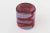 Glass Vintage 1980's Spiral Zigzag Glass Paperweight Red, Purple For Sale - Image 7 of 10