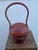 Antique Chinese Red Lacquered Wooden Wedding Basket With Dragonfly Lid Motif For Sale - Image 10 of 13