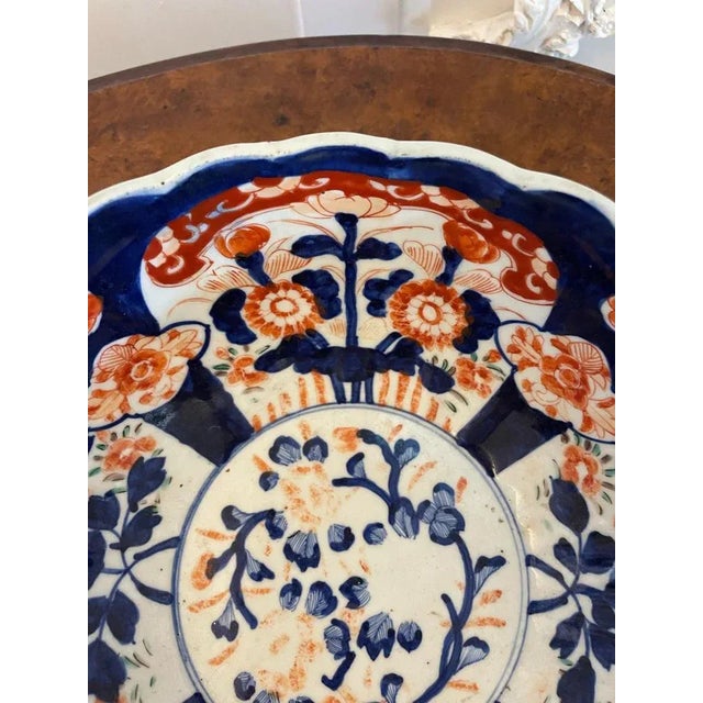 Ceramic Japanese Imari Bowl, 1900s For Sale - Image 7 of 9
