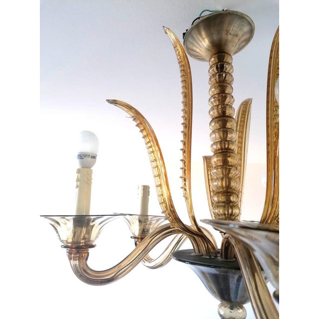 Murano Chandelier from Barovier & Toso For Sale - Image 12 of 18