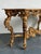 Antique Rococo Giltwood Console With Marble Top For Sale - Image 9 of 18