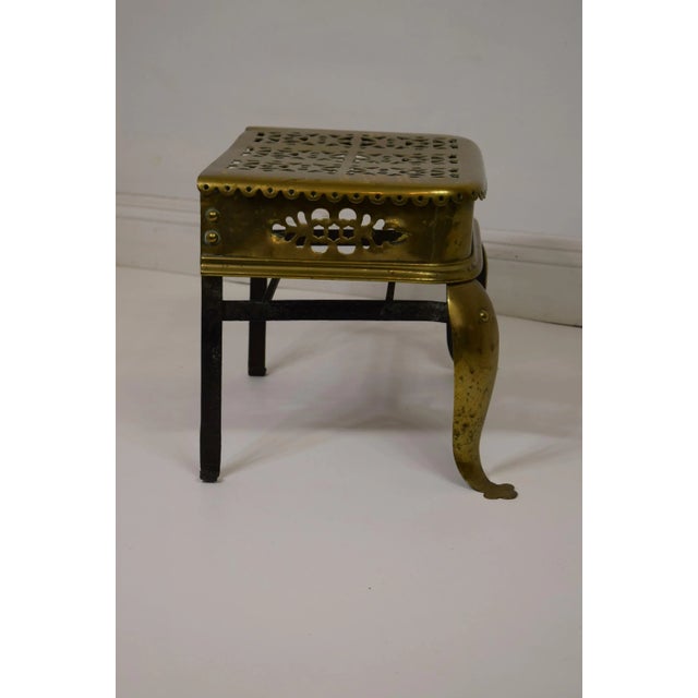 Mid-19th Century Victorian Brass & Iron Footman For Sale - Image 4 of 9
