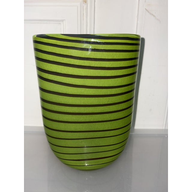 Vintage Murano Glass Vase, 1970 For Sale - Image 3 of 9