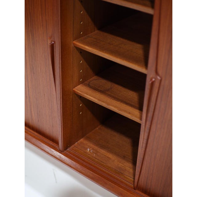 Model 19 Highboard in Teakwood attributed to Gunni Omann for Omann Jun, Denmark, 1960s For Sale - Image 14 of 18