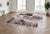 Hand-Knotted Sugar Magnolia Rug in Silk and Oxidised Wool by Dinodo Studio For Sale - Image 4 of 6