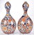 Japanese Mid 20th Century Pair of Japanese Imari Double Gourd Vases For Sale - Image 3 of 6