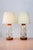 Brown Mid-Century Modern Scandinavian Teak and Glass Table Lamps, Set of 2 For Sale - Image 8 of 17