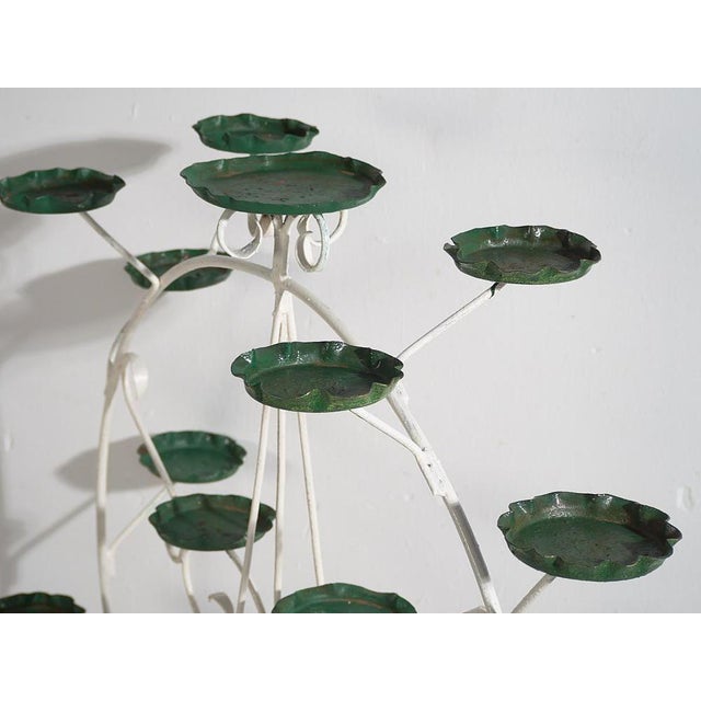 Vintage Wrought Garden Flowerpot, 1920 For Sale - Image 12 of 13