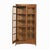 Brown Mission Oak Display China Cabinet / Bookcase - Walnut - 39"w For Sale - Image 8 of 9