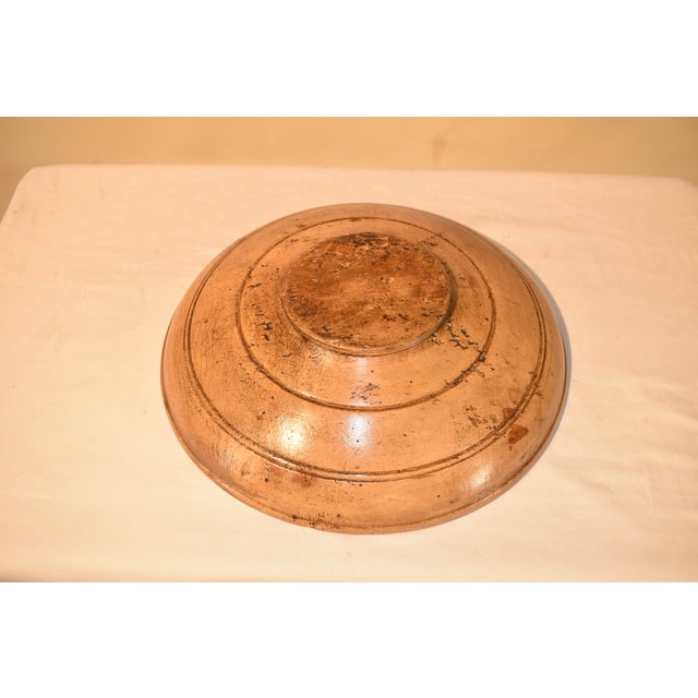 19th Century 19th Century English Sycamore Bowl For Sale - Image 5 of 6