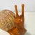 Wood Mid-Century Modern Italian Table Lamp Snail Marzio Cecchi Dimensione Fuoco, 1960s For Sale - Image 7 of 17