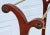Bombay Company Brass & Mahogany Quilt Rack or Towel Stand For Sale - Image 6 of 15