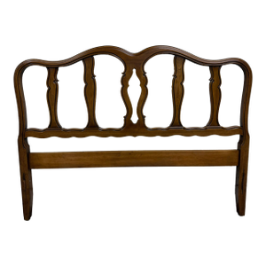 Vintage Full Size Davis Cabinet Co French or Italian Provincial Style Headboard