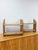 Mid 20th Century Pair Handmade Wood Wall Shelves Rustic Vintage Farmhouse Display Decor For Sale - Image 5 of 9