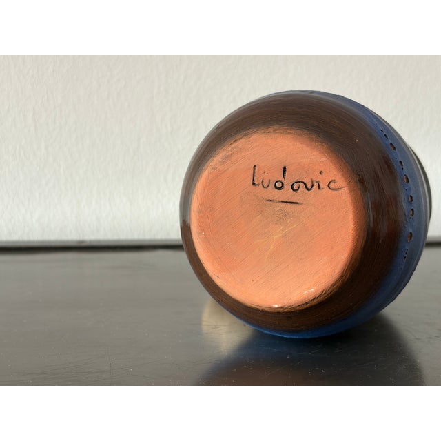 French Vase from Poterie Ludovic Studiokeramik, 1970s For Sale - Image 15 of 16