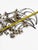 1980s Signed Curtis Jere/Artisan House Brass Bamboo Leaves Wall Sculpture MCM For Sale - Image 5 of 5
