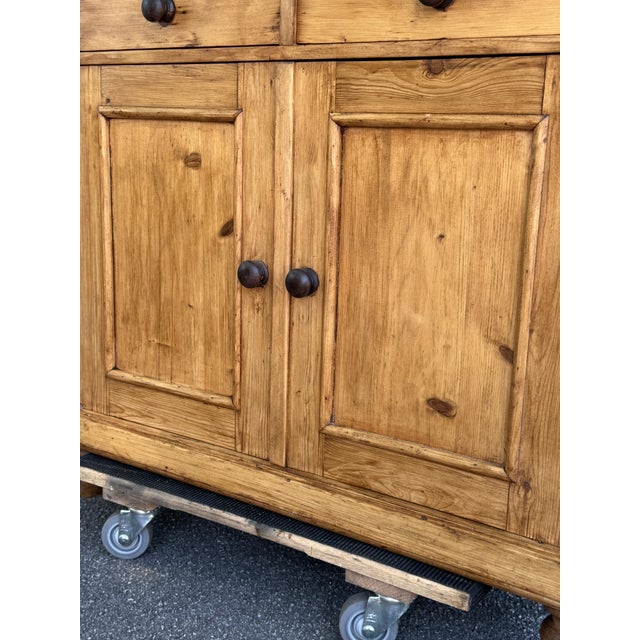 19th Century English Pine Cupboard For Sale In Nashville - Image 6 of 13