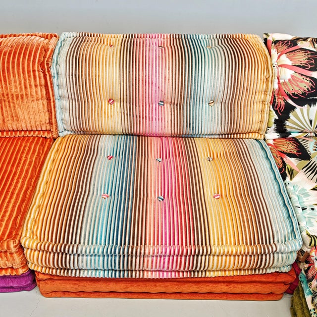 Mah Jong Modular Sofa by H. Hopfer for Roche Bobois, 2000s, Set of 11 For Sale - Image 13 of 18