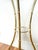 Baker Furniture Company Vintage 30" Faux Bamboo Brass-Tone Metal & Glass Plant Stand – Hollywood Regency / Chinoiserie For Sale - Image 4 of 10