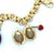 Contemporary Fabergé, 18k Yellow Gold and Enamel Egg Charm Bracelet For Sale - Image 3 of 7