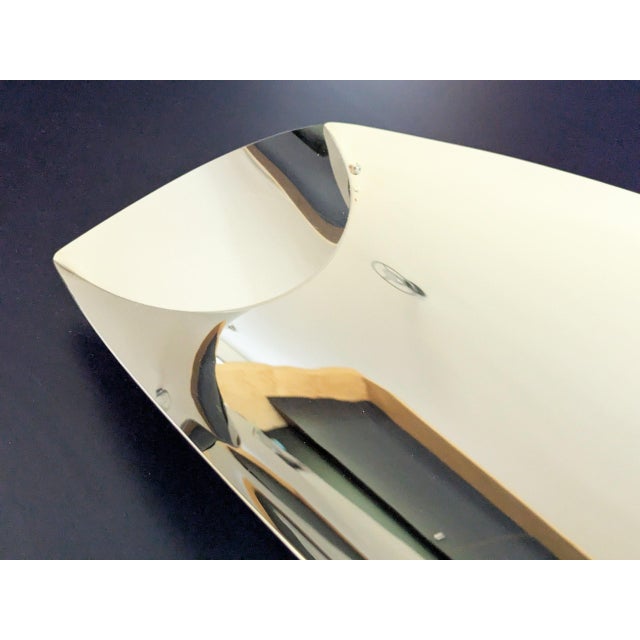 1970s Large Steel Centerpiece by E. Panzeri for Robots Milano, 1970s For Sale - Image 5 of 14
