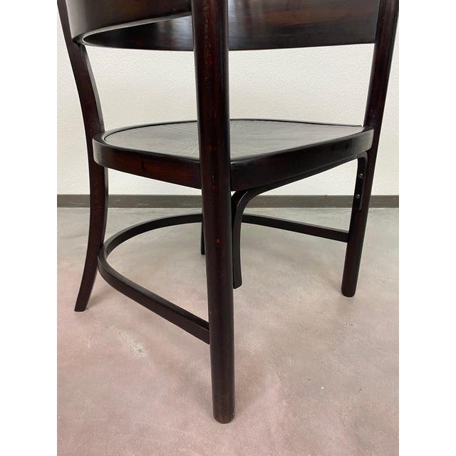 Wood Large Secession No. 6549 Armchair attributed to Josef Hoffmann for Thonet, 1890s For Sale - Image 7 of 13
